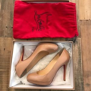 Christian Louboutin Simple Pump 120 Patent Calf